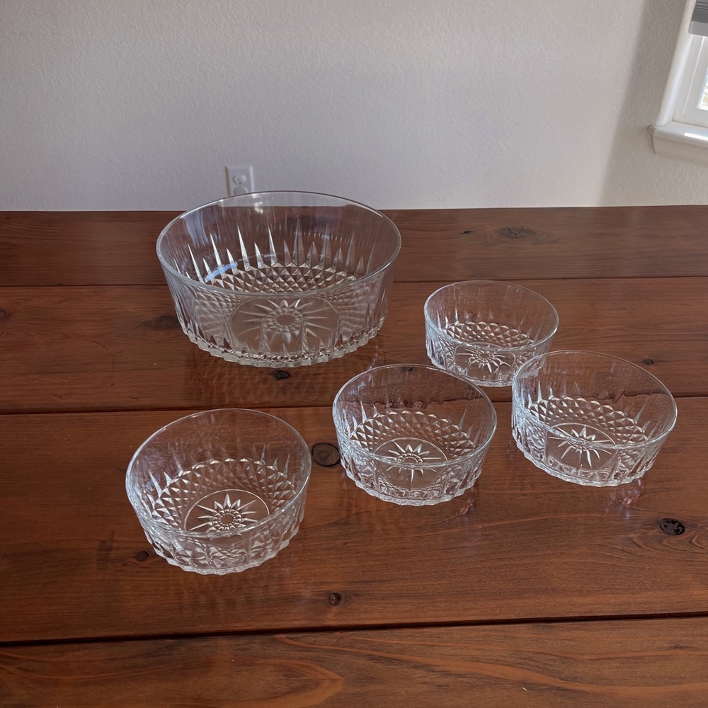 Antique Glass Bowls